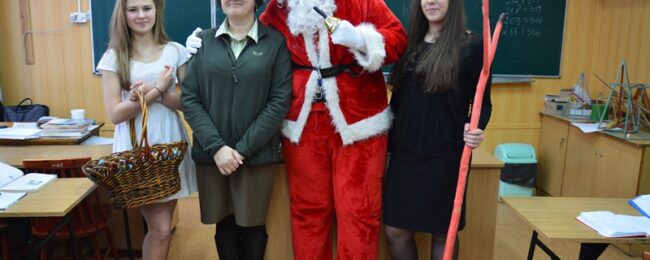 Zdjęcie do artykułu: Mikołajki w ZSL Lesko