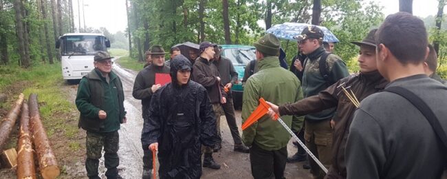 Zdjęcie do artykułu: Przyjazd uczniów ze Słowacji (13-18 maja 2018 Urządzanie lasu).
