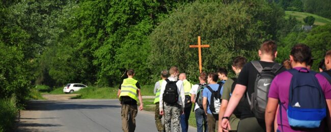 Zdjęcie do artykułu: Pielgrzymka leśników do Zagórza