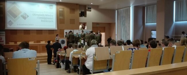Zdjęcie do artykułu: 4 miejsce w Polsce w bloku Leśnictwo – centralny etap Olimpiady OWIUR