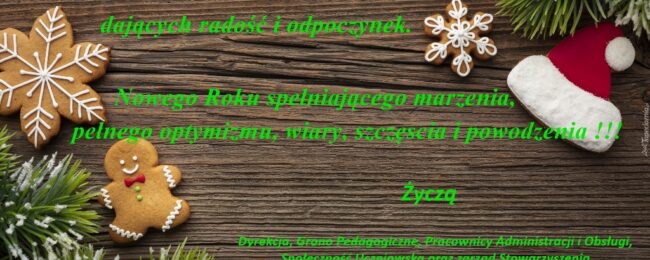 Zdjęcie do artykułu: Życzymy Wam Wesołych Świąt