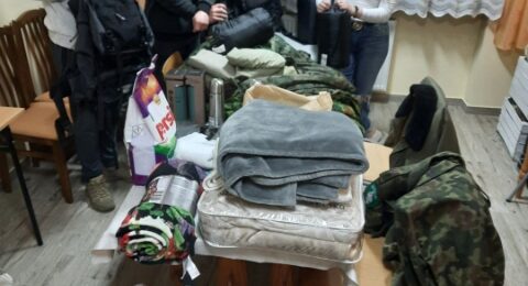 Zdjęcie do artykułu: Pomoc dla Szkoły Leśnej w Bolechowie w Ukrainie.