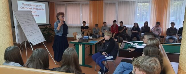 Zdjęcie do artykułu: Zajęcia profilaktyczno – edukacyjne