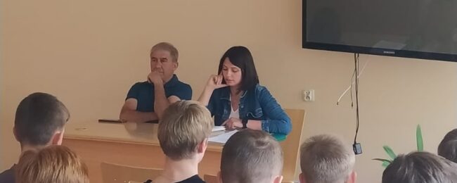 Zdjęcie do artykułu: Spotkanie profilaktyczno-edukacyjne.