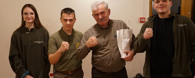Zdjęcie do artykułu: Spotkanie z Absolwentem Naszej Szkoły