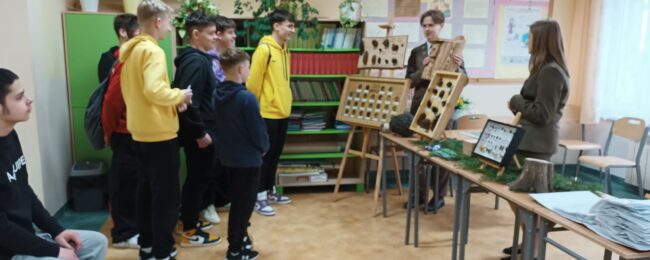 Zdjęcie do artykułu: Technikum Leśne w Lesku na targach szkół