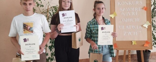 Zdjęcie do artykułu: Konkurs Savoir – Vivre
