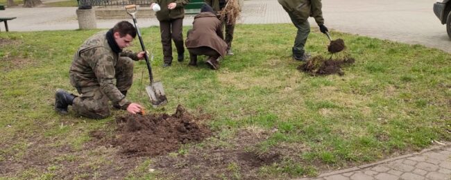 Zdjęcie do artykułu: Drzewka zasadzone, budki lęgowe powieszone!